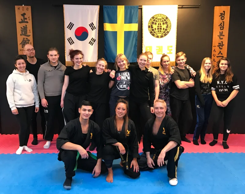 Gruppbild från intensivkurs – JSK, Vasastan i Stockholm